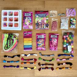 Kids Arts Craft Supplies Friendship Thread Large Lot