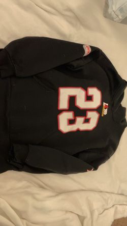 Black #23 Sports Hoodie Sweatshirt Size S
