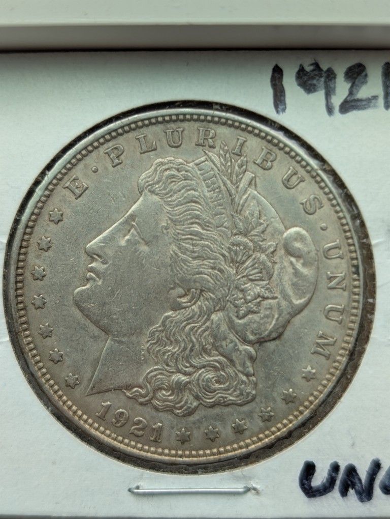 1921 Morgan 90% Silver Dollar US Coin