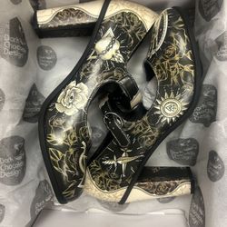 Hot Chocolate Design Women's High Heel Mary Jane Pumps