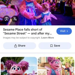 Sesame Place/Seaworld Tickets/Boletos