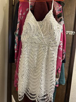 Court Wedding Dress Sequin