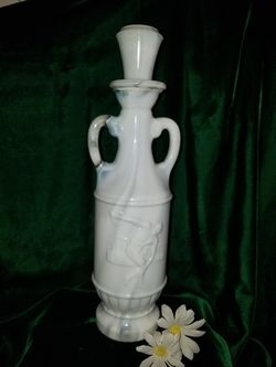 Vintage glass Jim Beam decanter