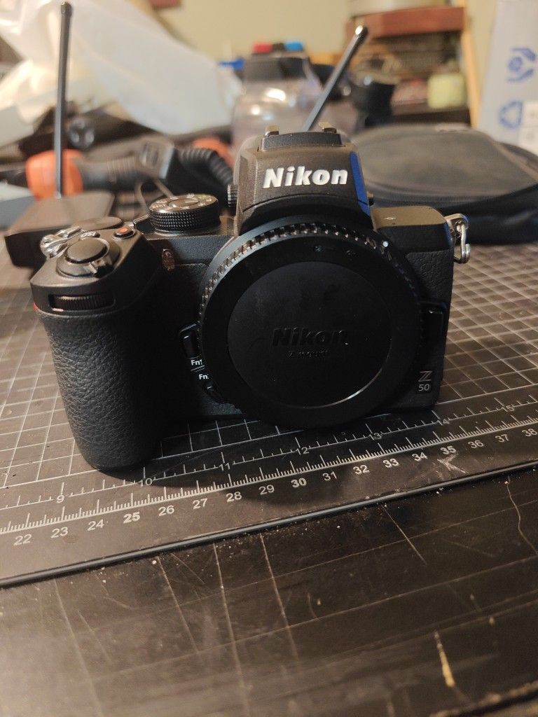 Nikon Z50 Blogging Setup With Lens And Mic And Accessories