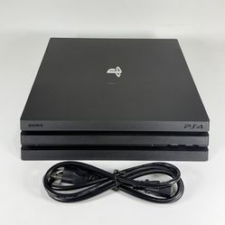 Sony PlayStation 4 Pro PS4 Black 1TB Gaming Console CUH-7015B - Version 9.60
