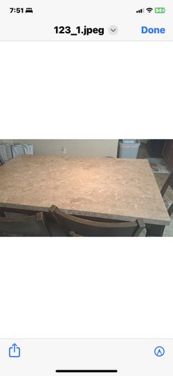 Granite Table Set