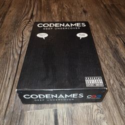 Codenames Deep Undercover Board Game