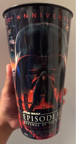 Star Wars Episode III 20 anniversary cup
