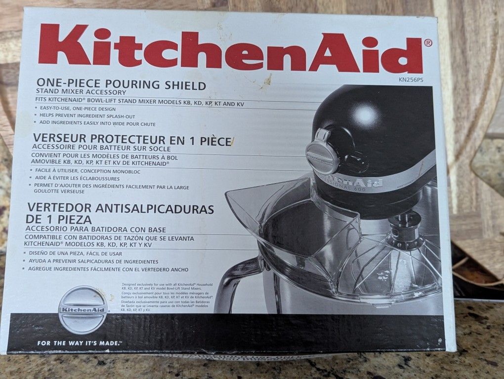 New KitchenAid Pouring Shield Attachment