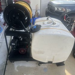 Sprayer / soft wash skid