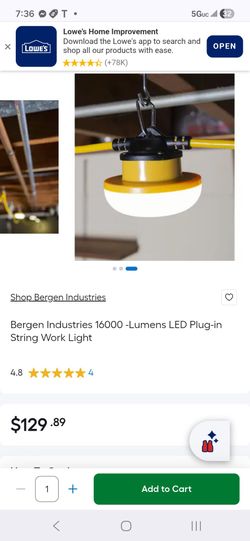 construction temporary lighting