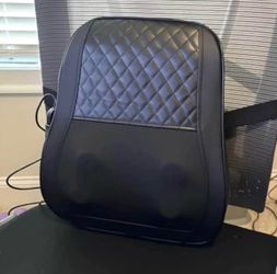 Shiatsu back massager w/remote and chair strap