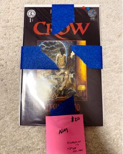 COMPLETE RUN! The Crow: Flesh & Blood #1-3