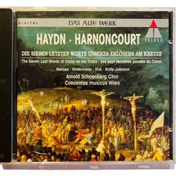 NEW HAYDN - HARNONCOURT Die Sieben Letzten Worte Unseres Erlosers Am Kreuze CD