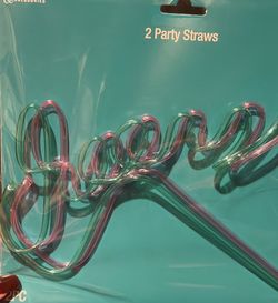 8 Packs Of Cheers Straws - 2 In Each Pack All For $4