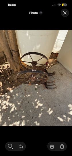 Agricultural cultivator antique