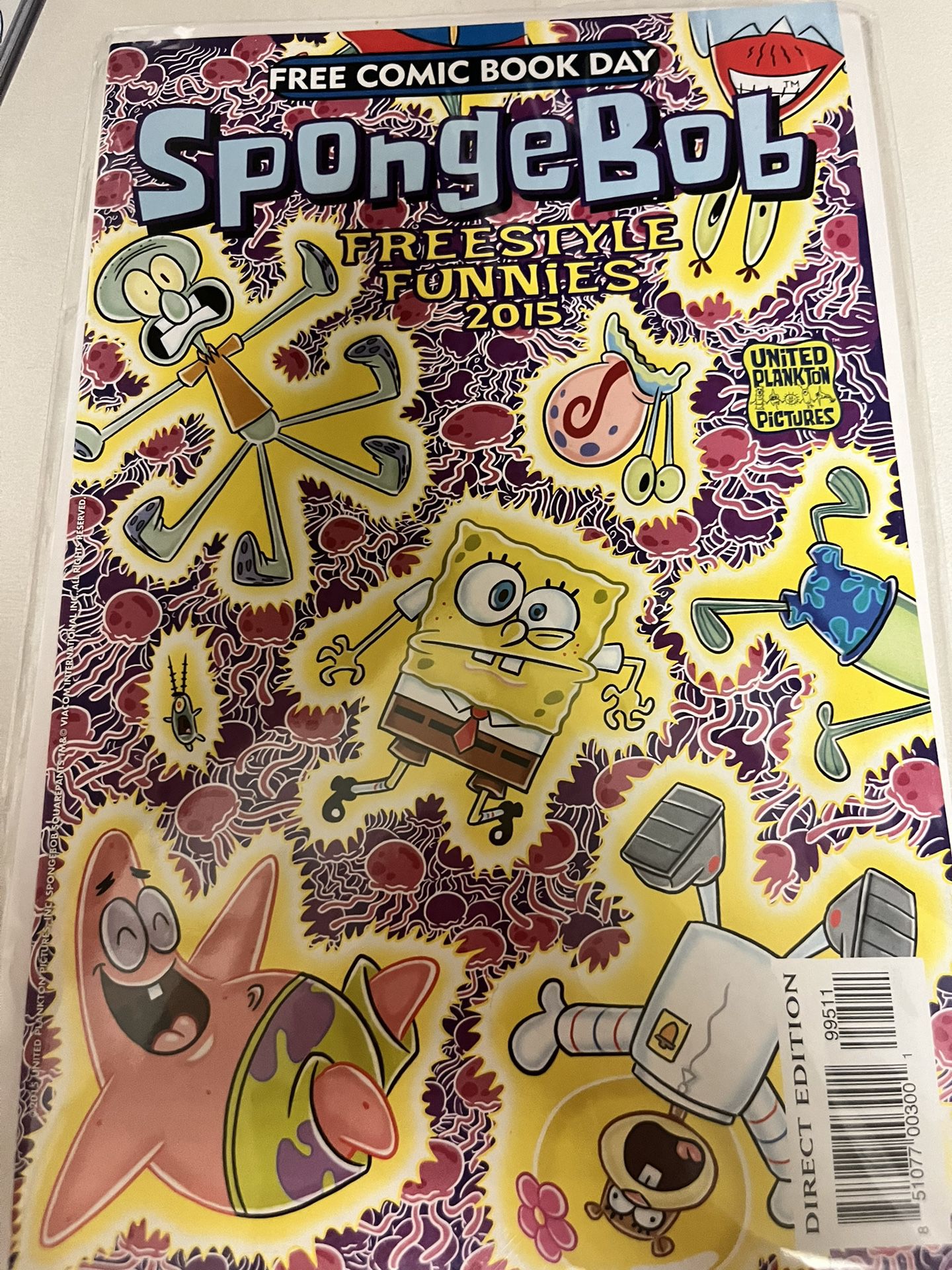 Free Comic Book Day SpongeBob Freestyle Funnies 2015