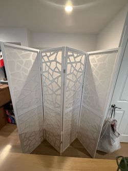 4 Panel Room Divider