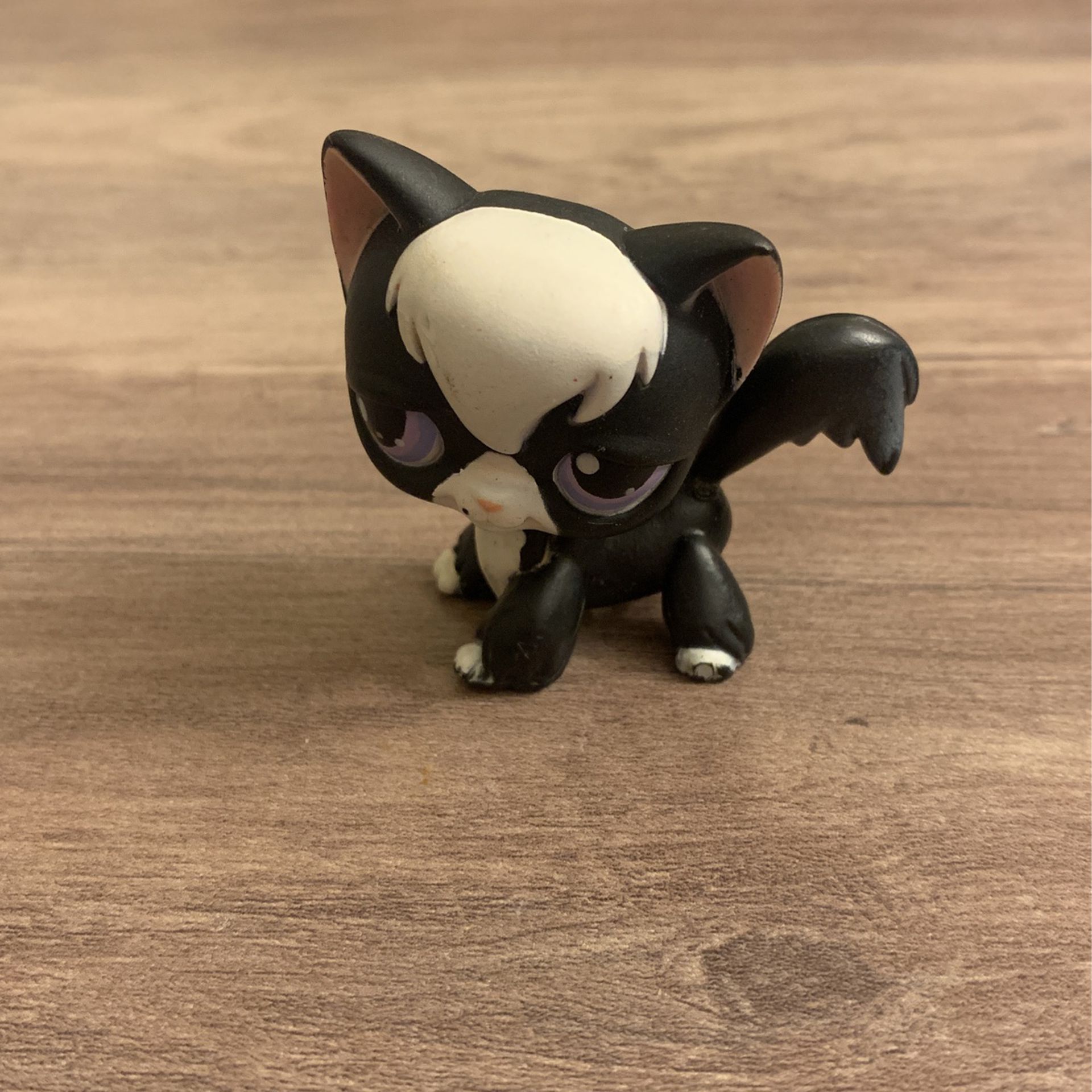 Lps Black And White Cat