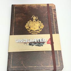 Uncharted 4 A Thief’s End Hardcover Ruled Journal w/ Pocket  *Brand New