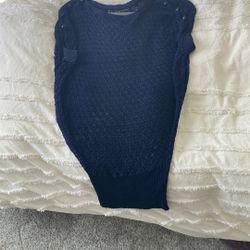 Love Culture Navy Blue Top