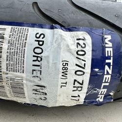 Metzeler Tire 120/70 ZR17 Sportec M3 