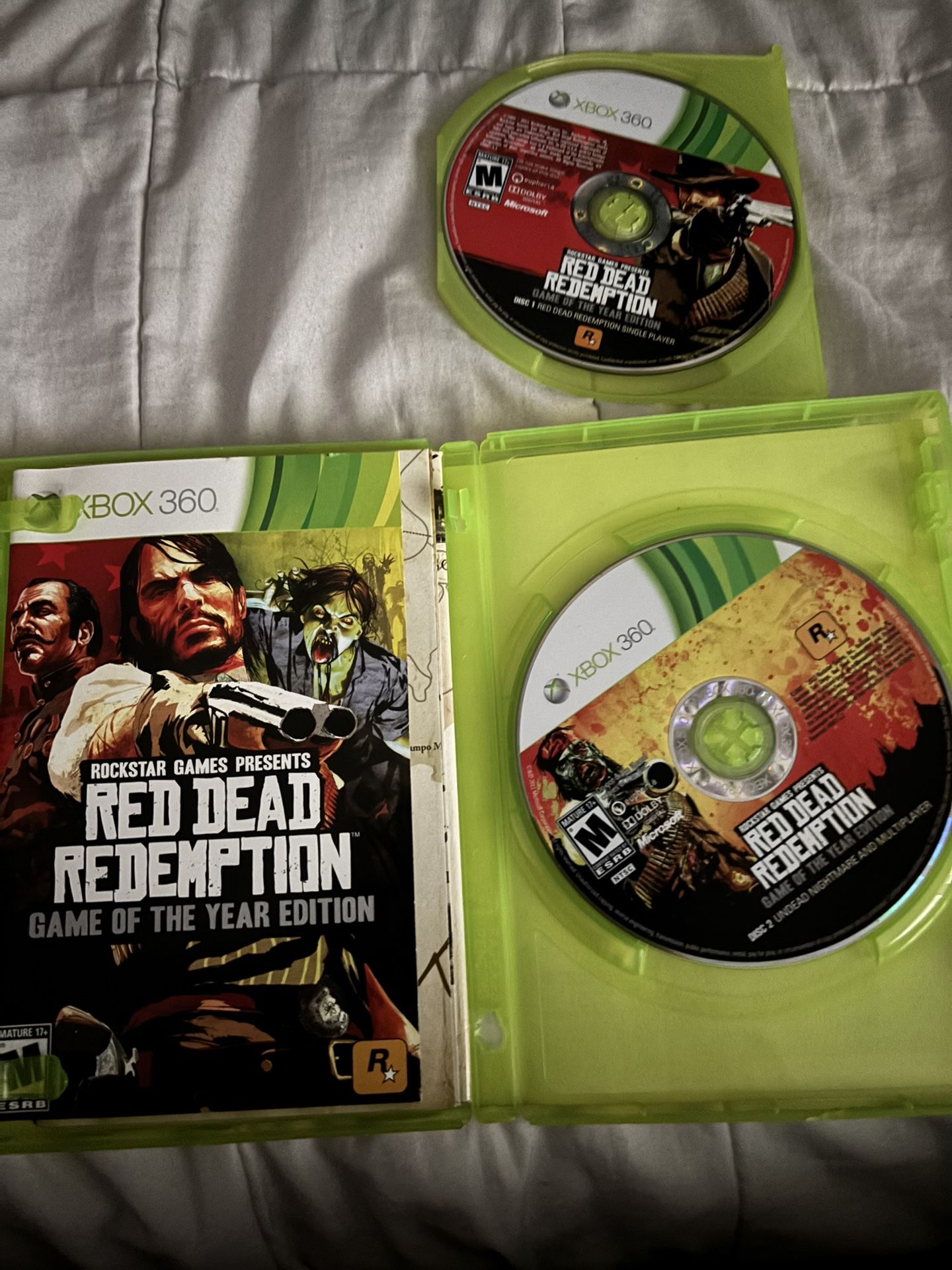 Red Dead Redemption Xbox 360 Game Of The Year Edition
