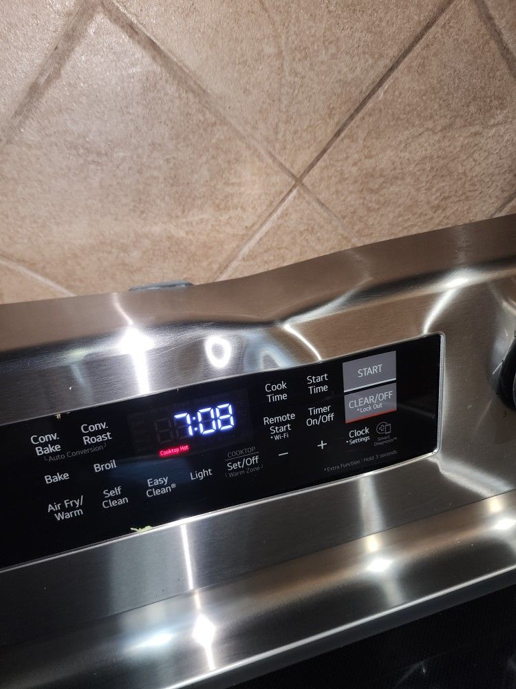Lg Electric Stove