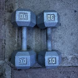 30lbs Dumbbells Pair Set