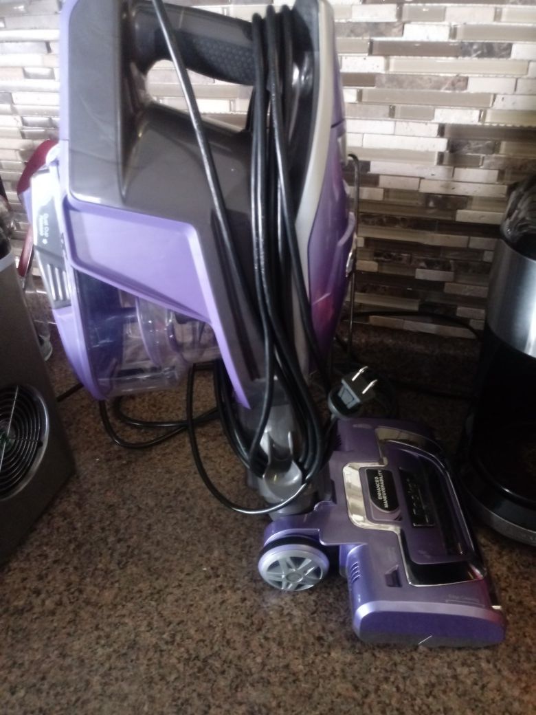 Shark. Superior carpet & bare floor cleaning.