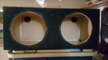 Speaker box for 12" Wolfer