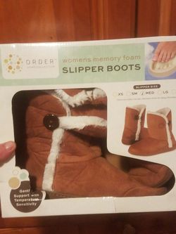 Brand new pair of slipper boots
