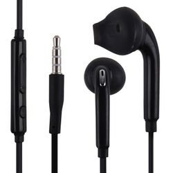 Samsung Galaxy black headphones/earbuds