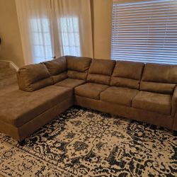 Sectional Sleeper - Brown