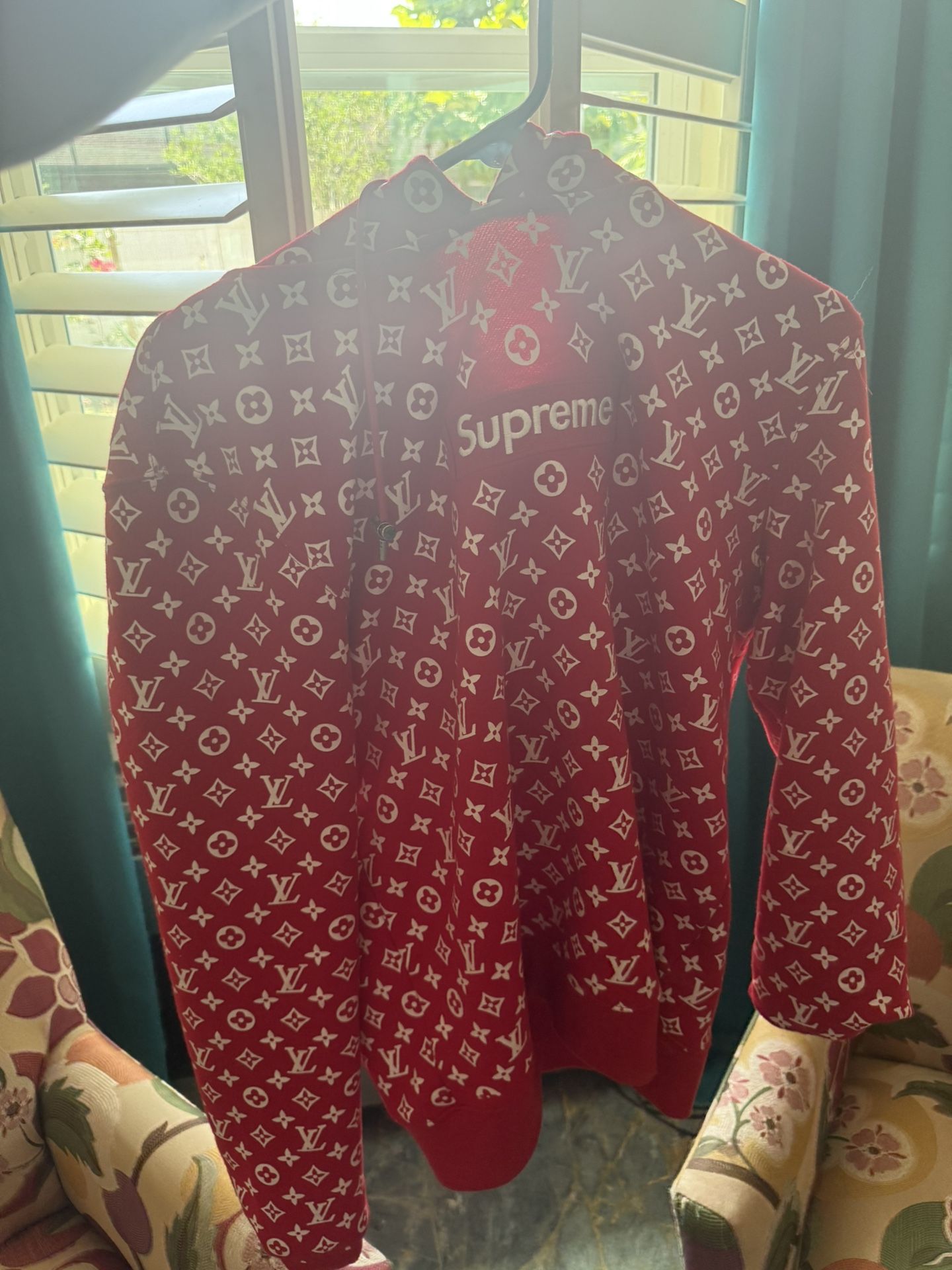 LV Louis Vuitton Supreme Hoodie