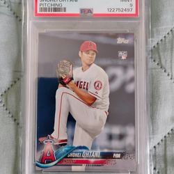 2018 Topps Shohei Ohtani PSA 9 RC #700