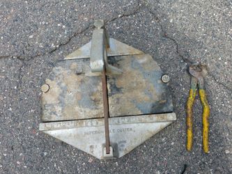 COMMERCIAL 12X12 TILE CUTTER WITH NIPPER MADE IN USA CUTTER
