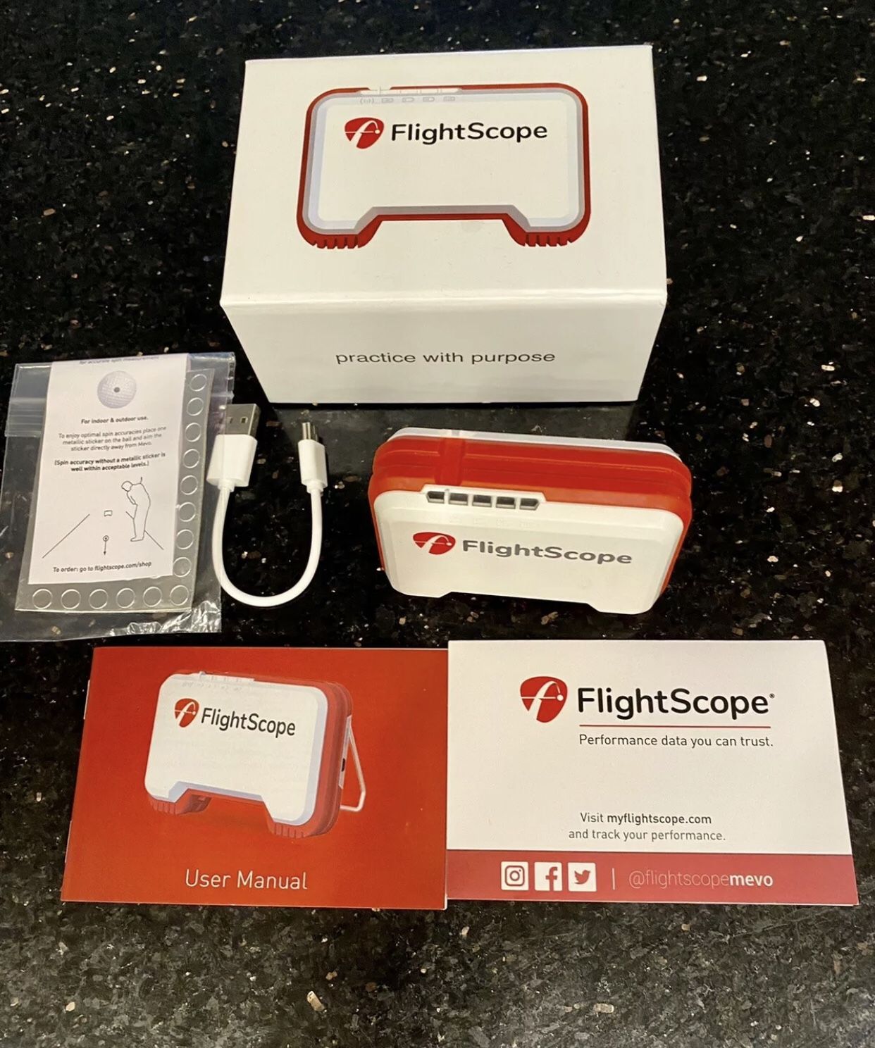 FlightScope Mevo Portable Golf Launch Monitor
