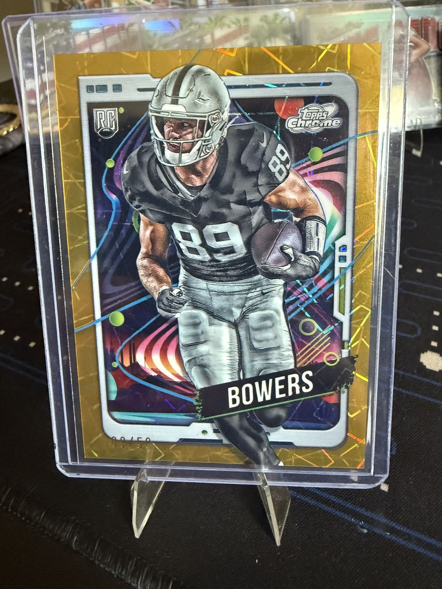 Brock Bowers Cosmic Gold /50 RC