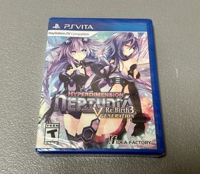 SEALED Hyperdimension Neptunia ReBirth 3