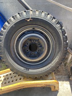 1941 Chevy Coupe Wheel and Tire 16” -6 Lug