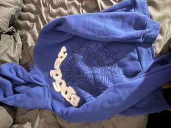 Dark Blue Spider Hoodie