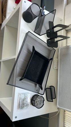 Desk organizer kit