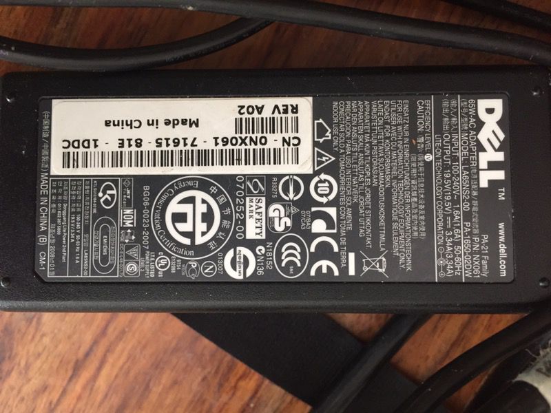 Dell AC Adapter - used