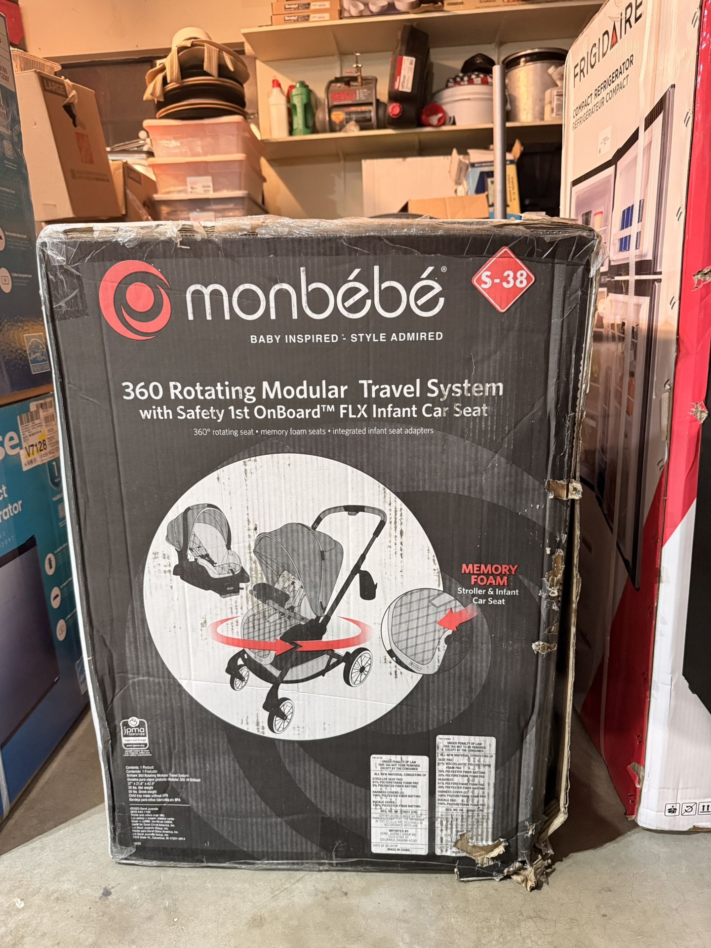Monbebe Stroller And Car seat Combo