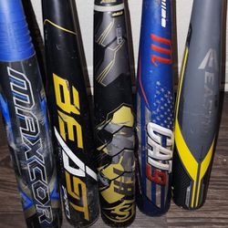 Misc. Bats For Sale Priced To Sell. 