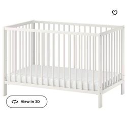 IKEA Crib And Mattress 