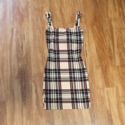 Plaid Minidress