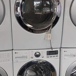 LG Washer And Gas Dryer Set For $720