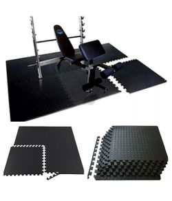 🔥 BRAND NEW DURABLE RUBBER GYM TILES